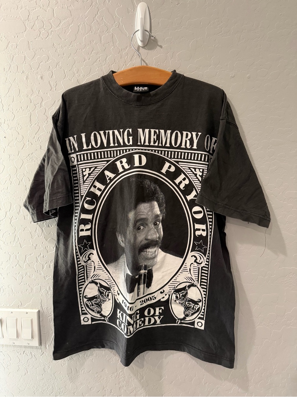 Vintage Richard Pryor “King Of Comedy” Memory Shirt Large Bin 1